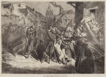 De terugkeer van de Franse soldaten